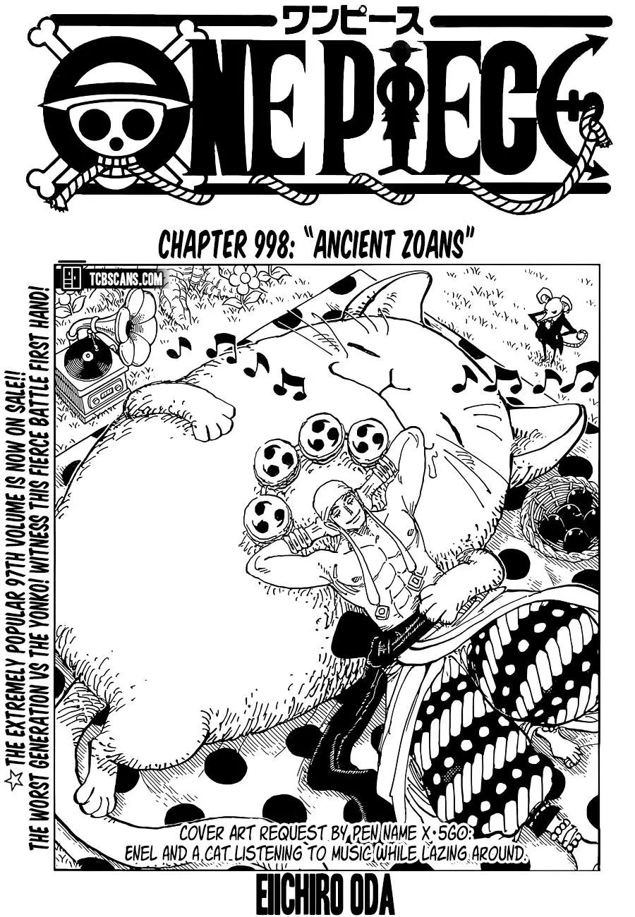 One Piece - 998 page 1