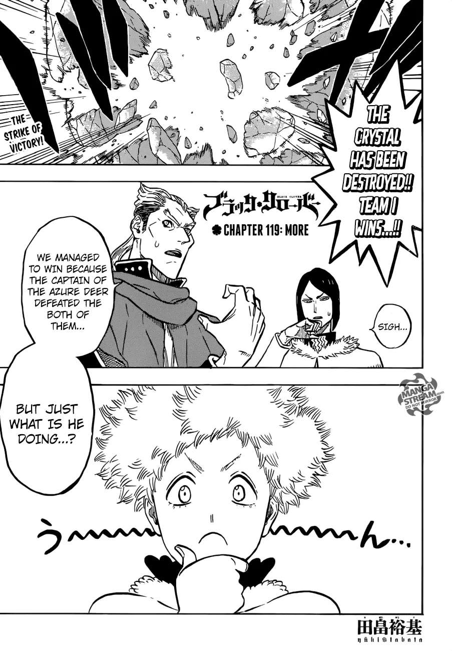 Black Clover - 119 page 1
