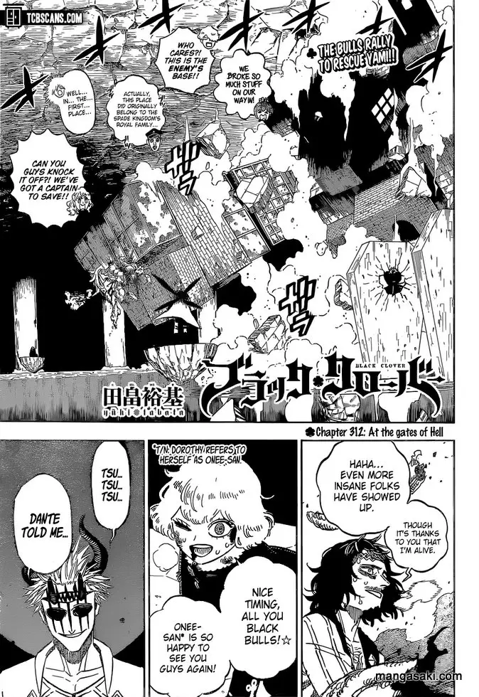 Black Clover - 312 page 1