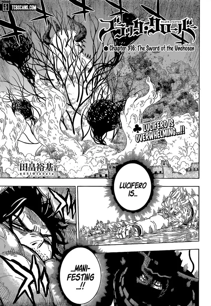 Black Clover - 316 page 1