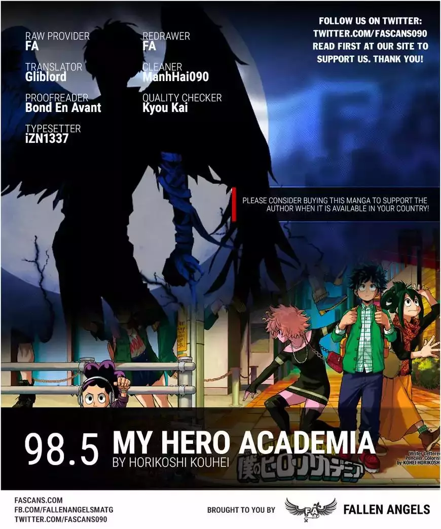 My Hero Academia - 98.5 page 0