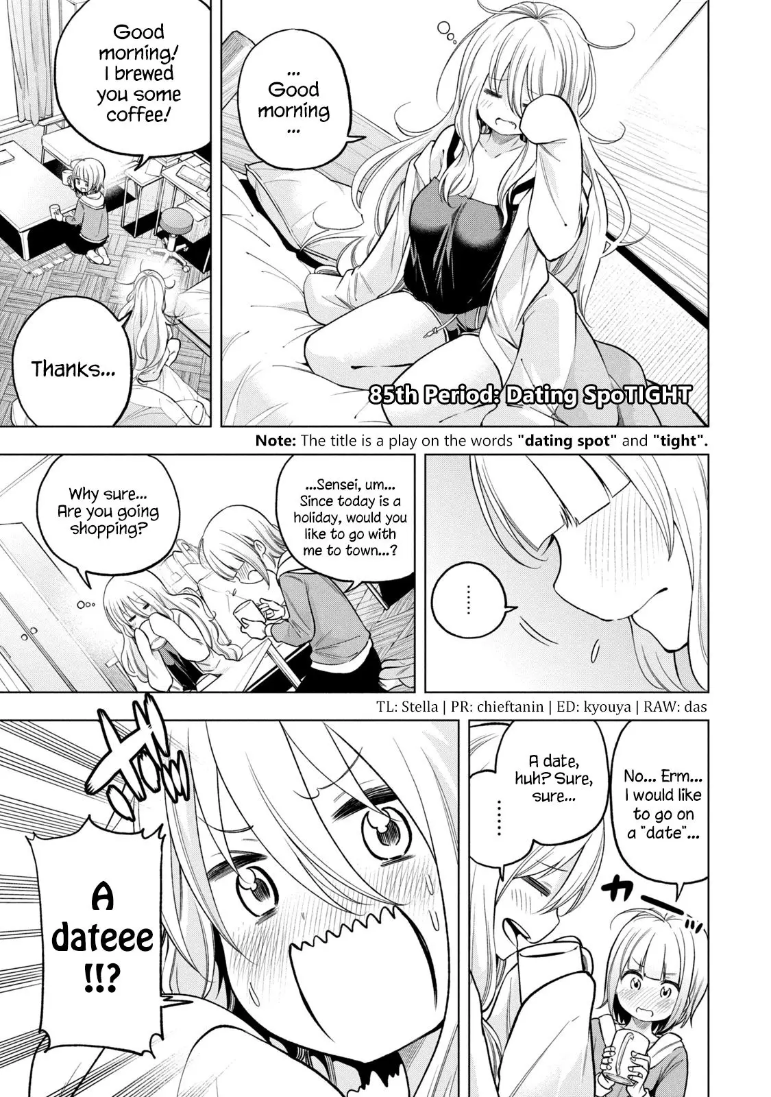Why are you here Sensei!? - 85 page 1