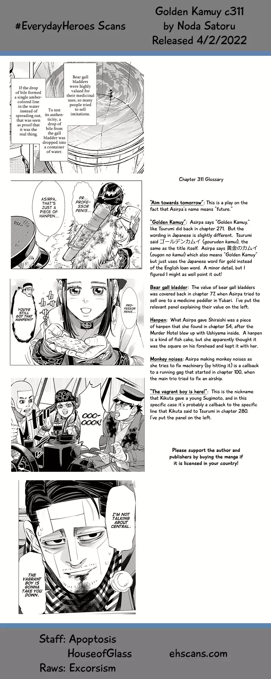 Golden Kamui - 311 page 19-4175261d