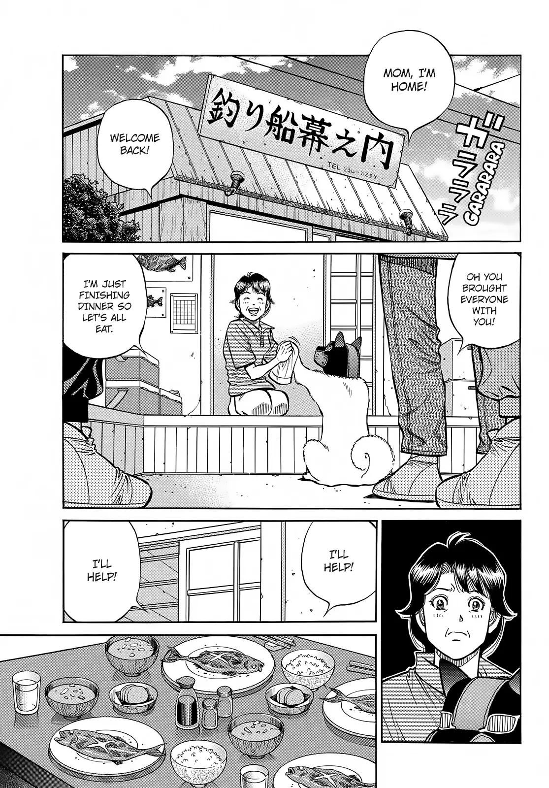 Hajime no Ippo - 1414 page 8-9e46480f