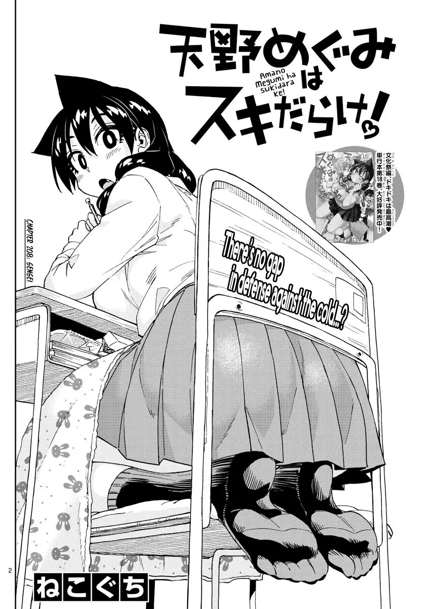 Amano Megumi wa Suki Darake! - 208 page 2