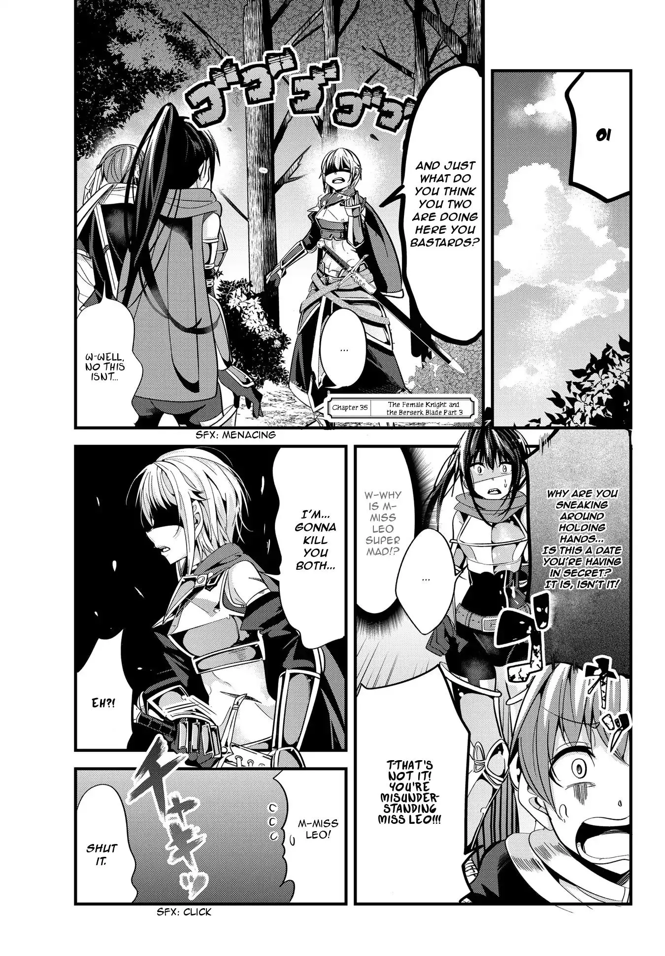 A Story About Treating a Female Knight Who Has Never Been Treated as a Woman as a Woman - 35 page 0