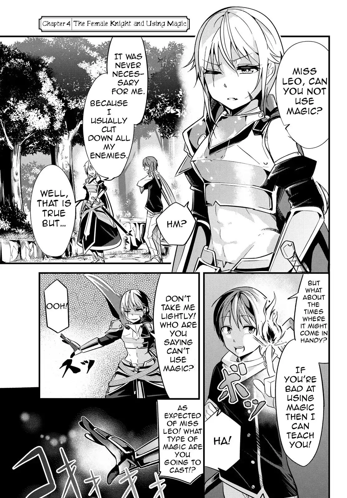 A Story About Treating a Female Knight Who Has Never Been Treated as a Woman as a Woman - 4 page 0