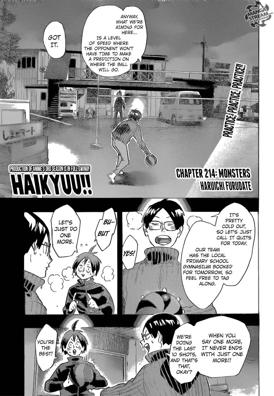 Read Haikyuu!! (Manga)