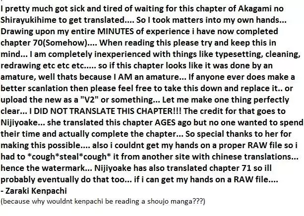 Akagami no Shirayukihime - 70 page 001