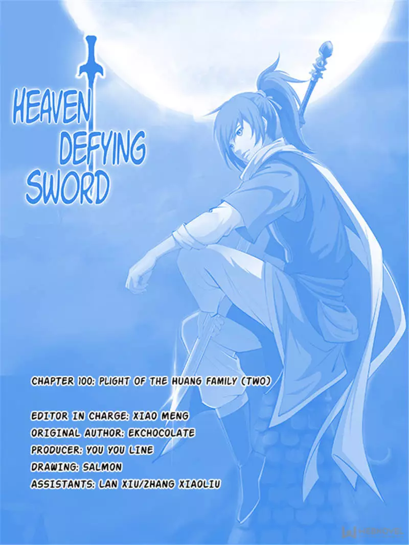 Heaven Defying Sword - 100 page 1