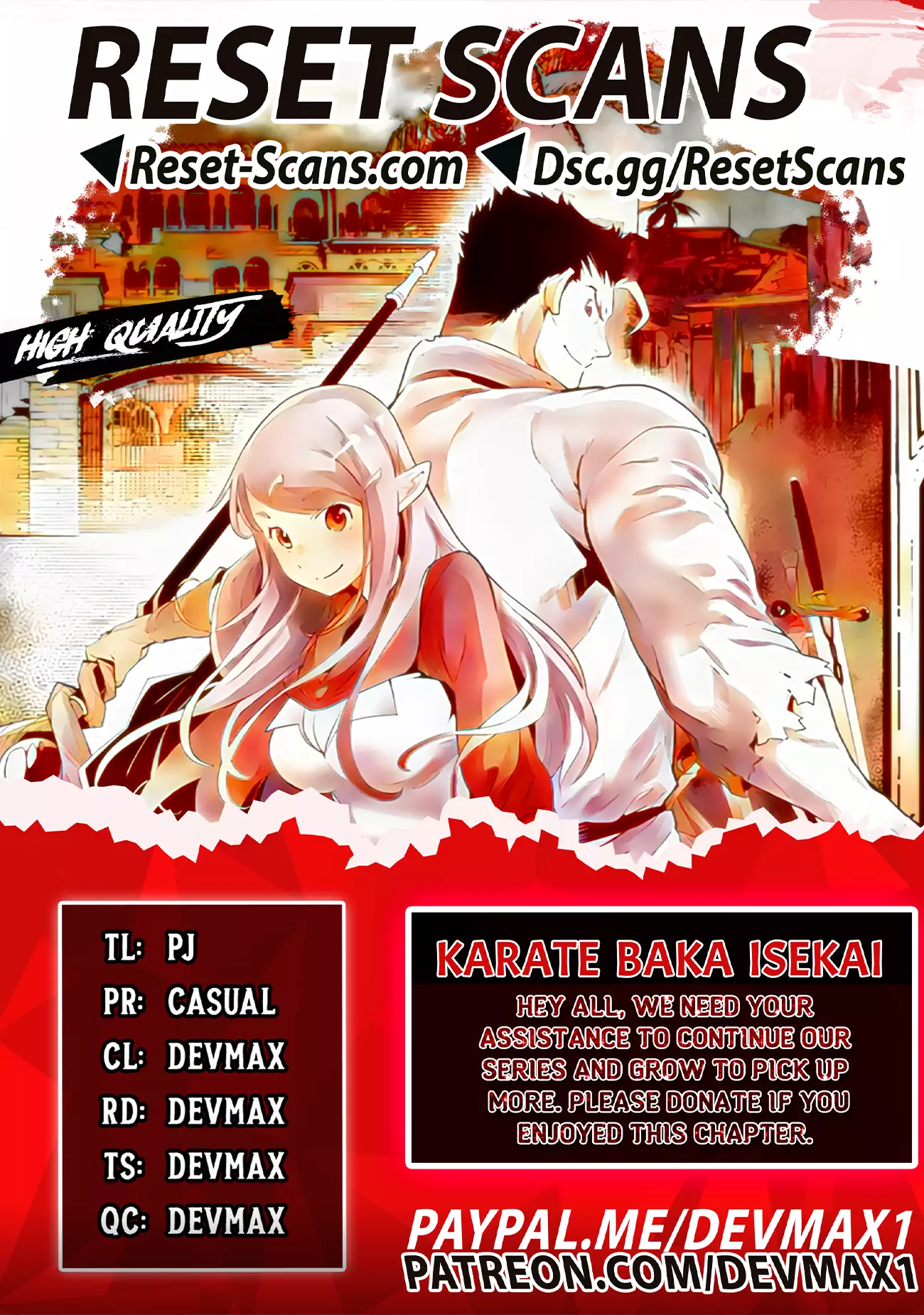 Karate Baka Isekai - 21.1 page 1-7c763968