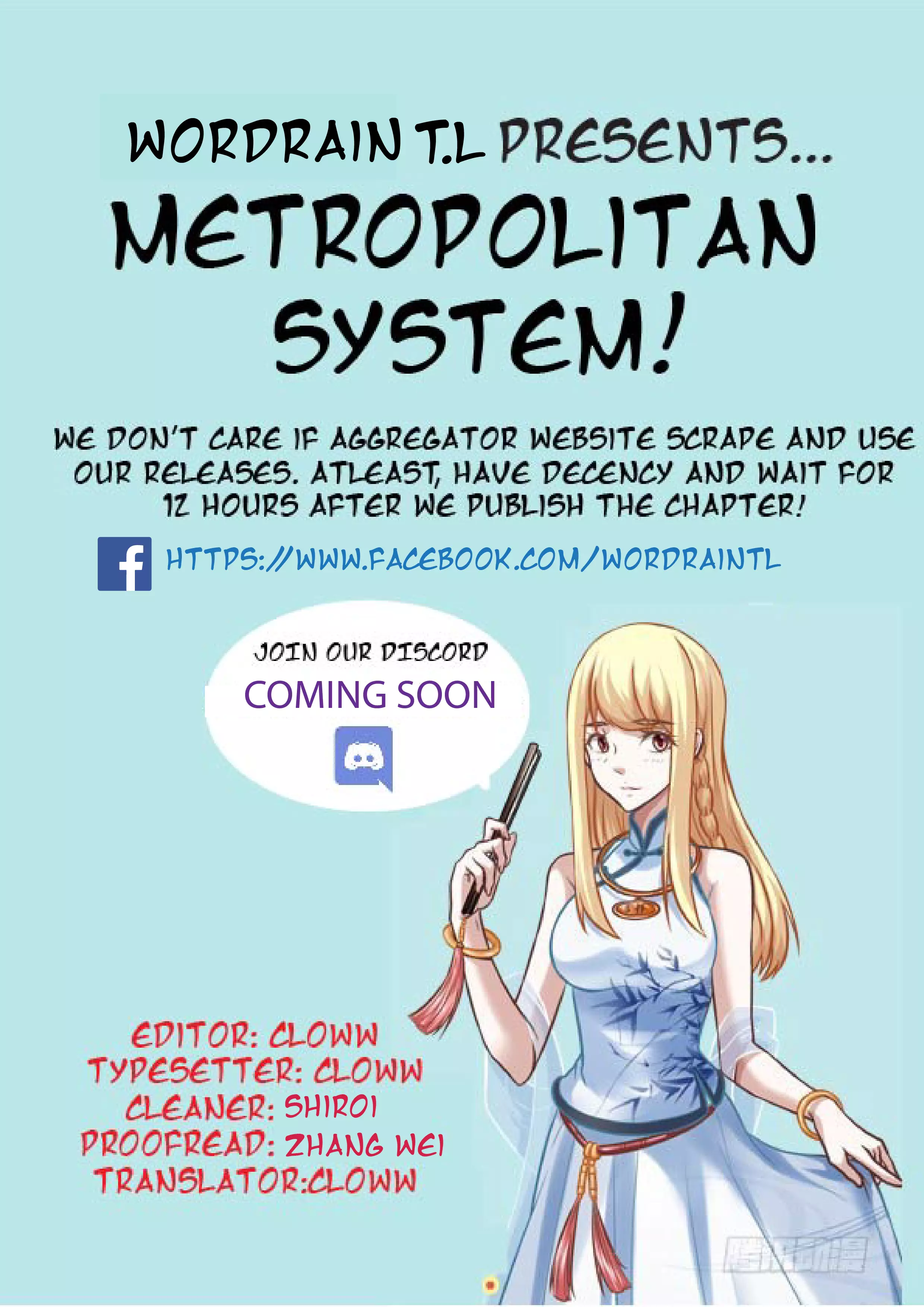 Metropolitan System - 19 page 1