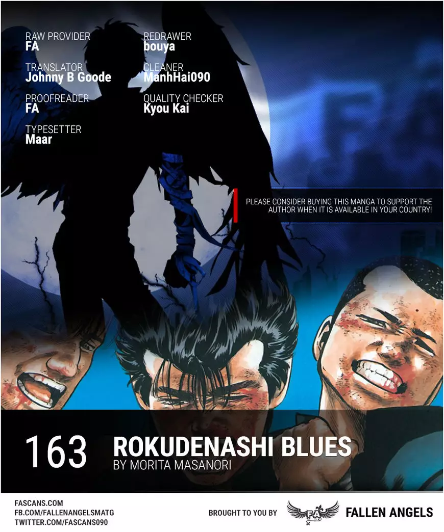 Rokudenashi Blues - 163 page 1