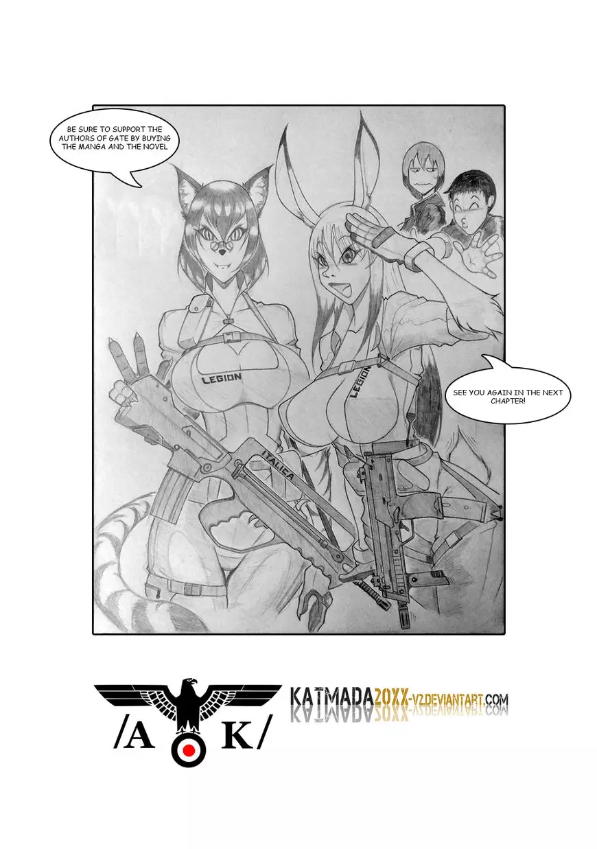 Gate - Jietai Kare no Chi nite, Kaku Tatakeri - 67 page 41