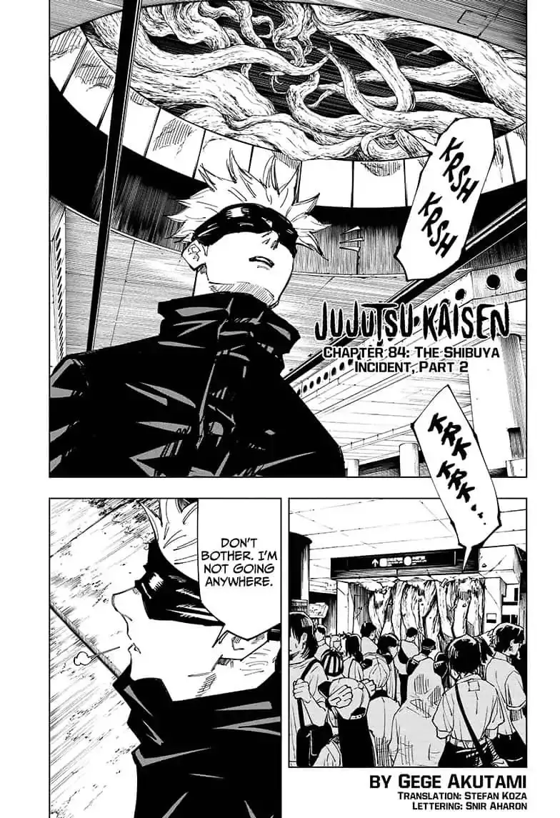 Jujutsu Kaisen - 84 page 1
