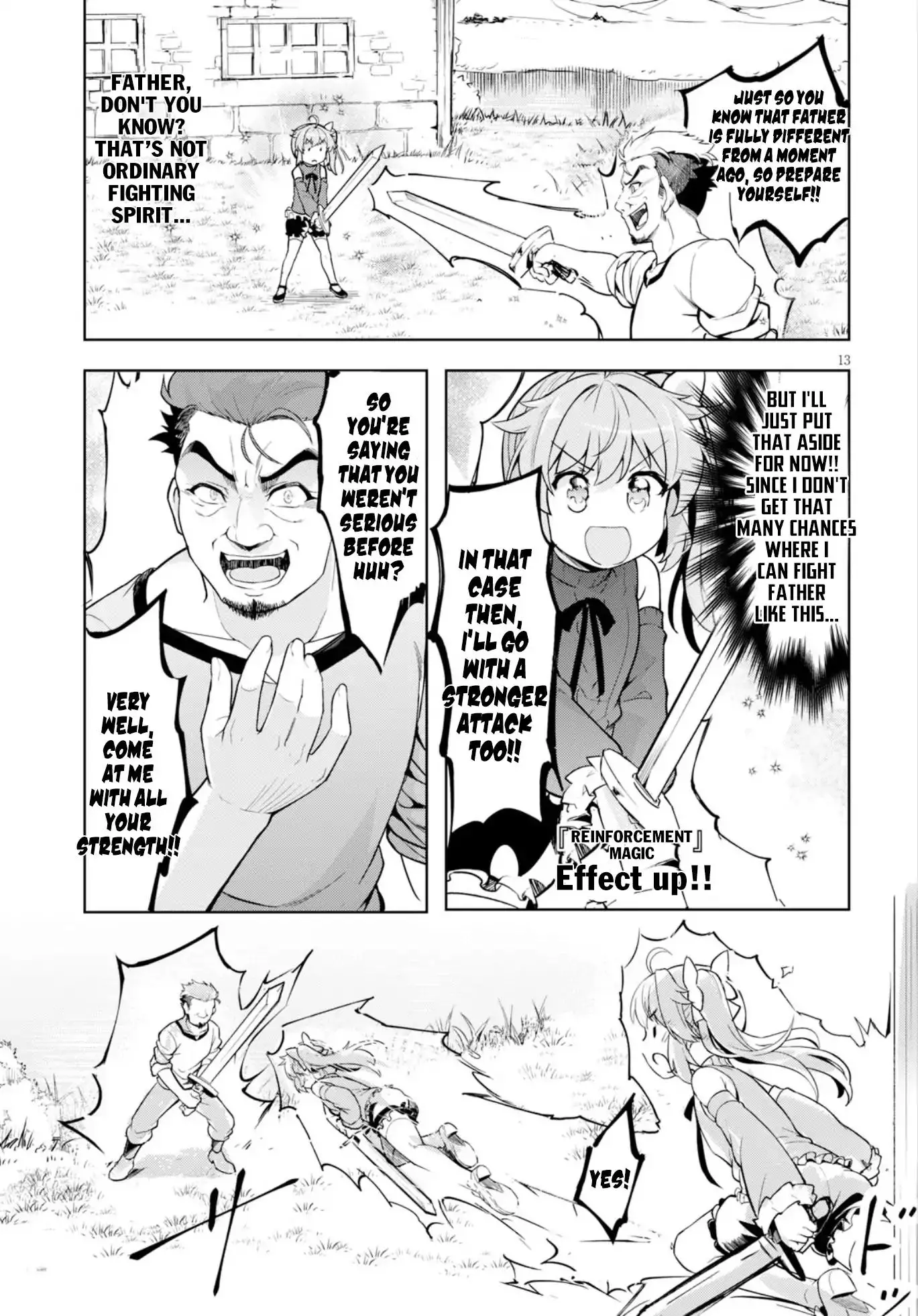 Kenshi o Mezashite Nyūgaku Shitanoni Mahō Tekisei 9999 Nandesukedo!? - 12 page 13