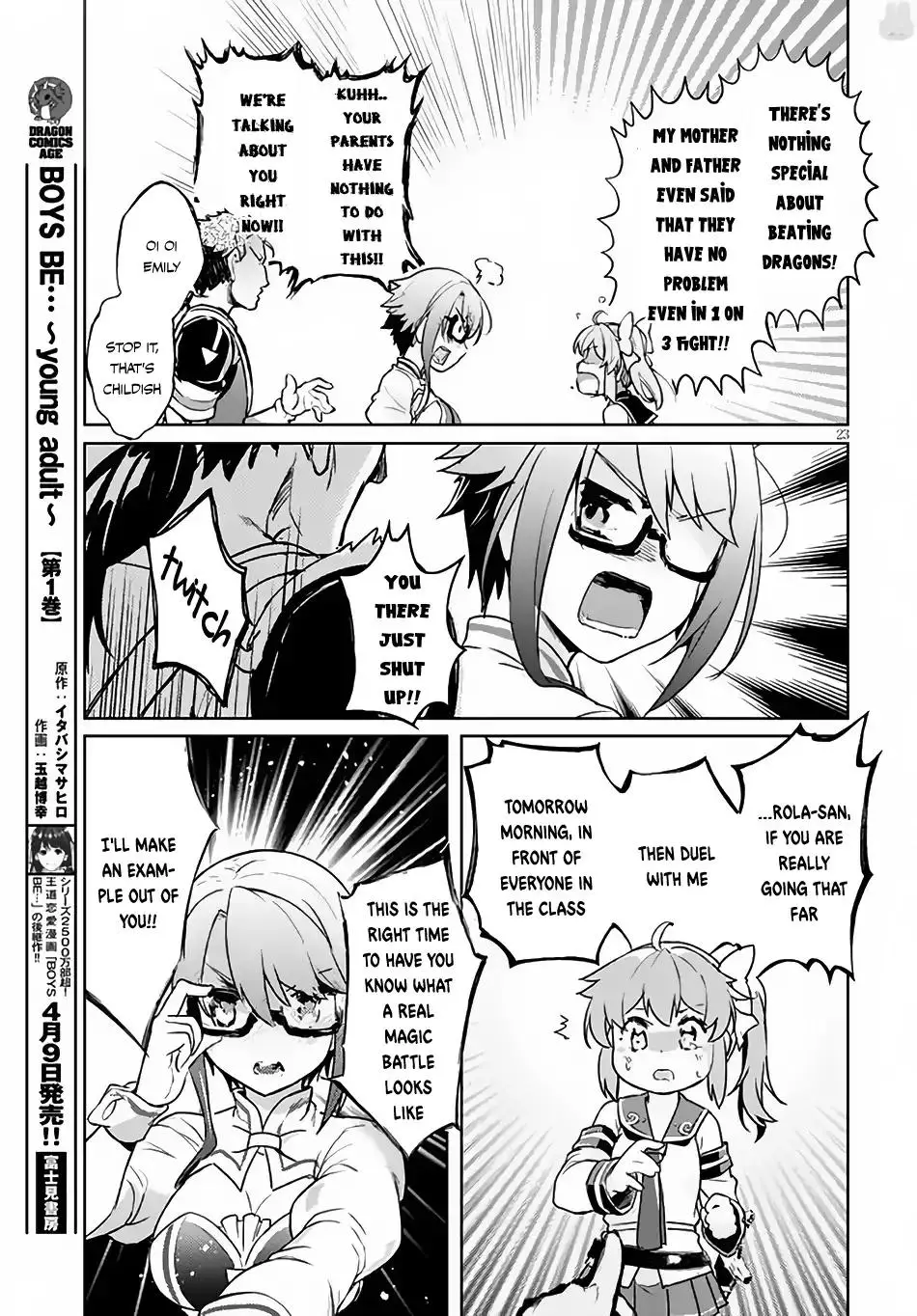 Kenshi o Mezashite Nyūgaku Shitanoni Mahō Tekisei 9999 Nandesukedo!? - 4 page 23