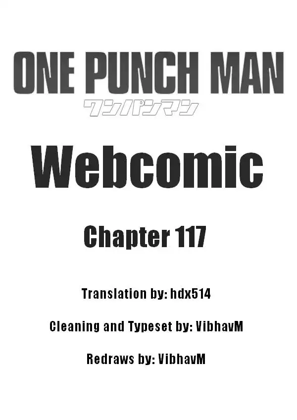 Onepunch-Man (ONE) - 117 page 0