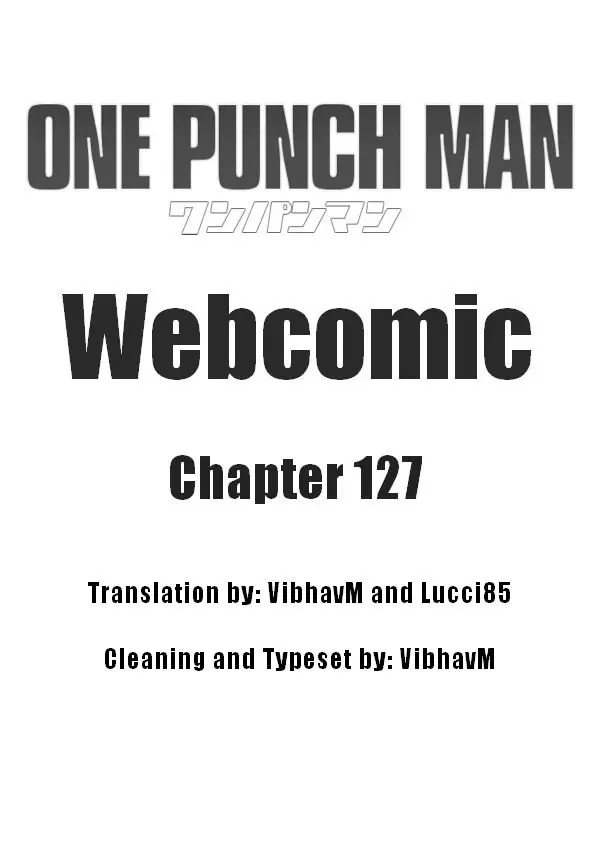 Onepunch-Man (ONE) - 127 page 1