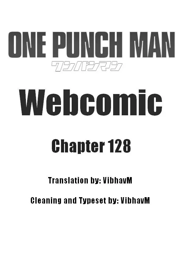 Onepunch-Man (ONE) - 128 page 1