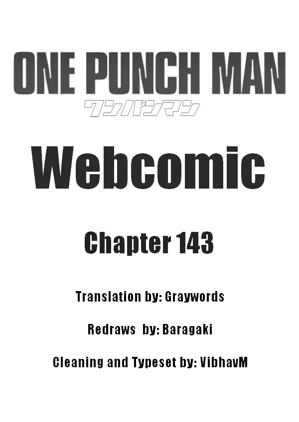 Onepunch-Man (ONE) - 143 page 1-7b206f4f