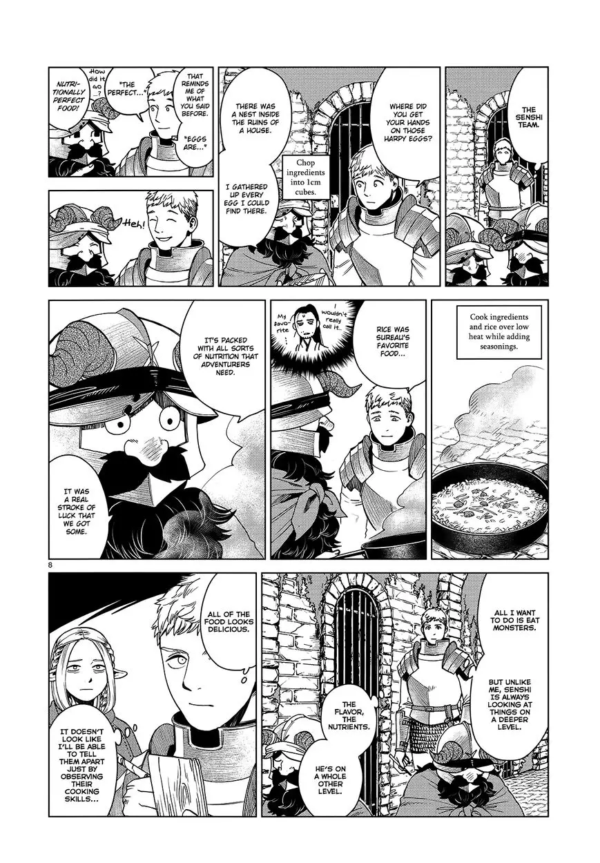 Dungeon Meshi - 40 page 8