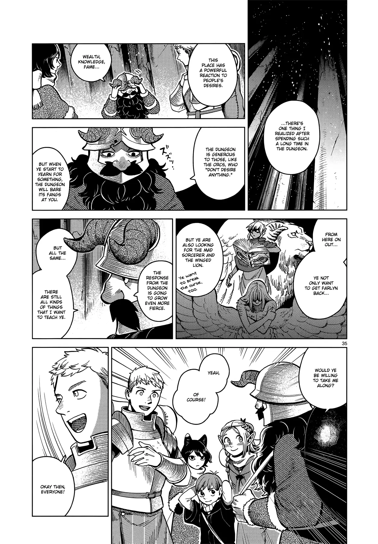 Dungeon Meshi - 49 page 35