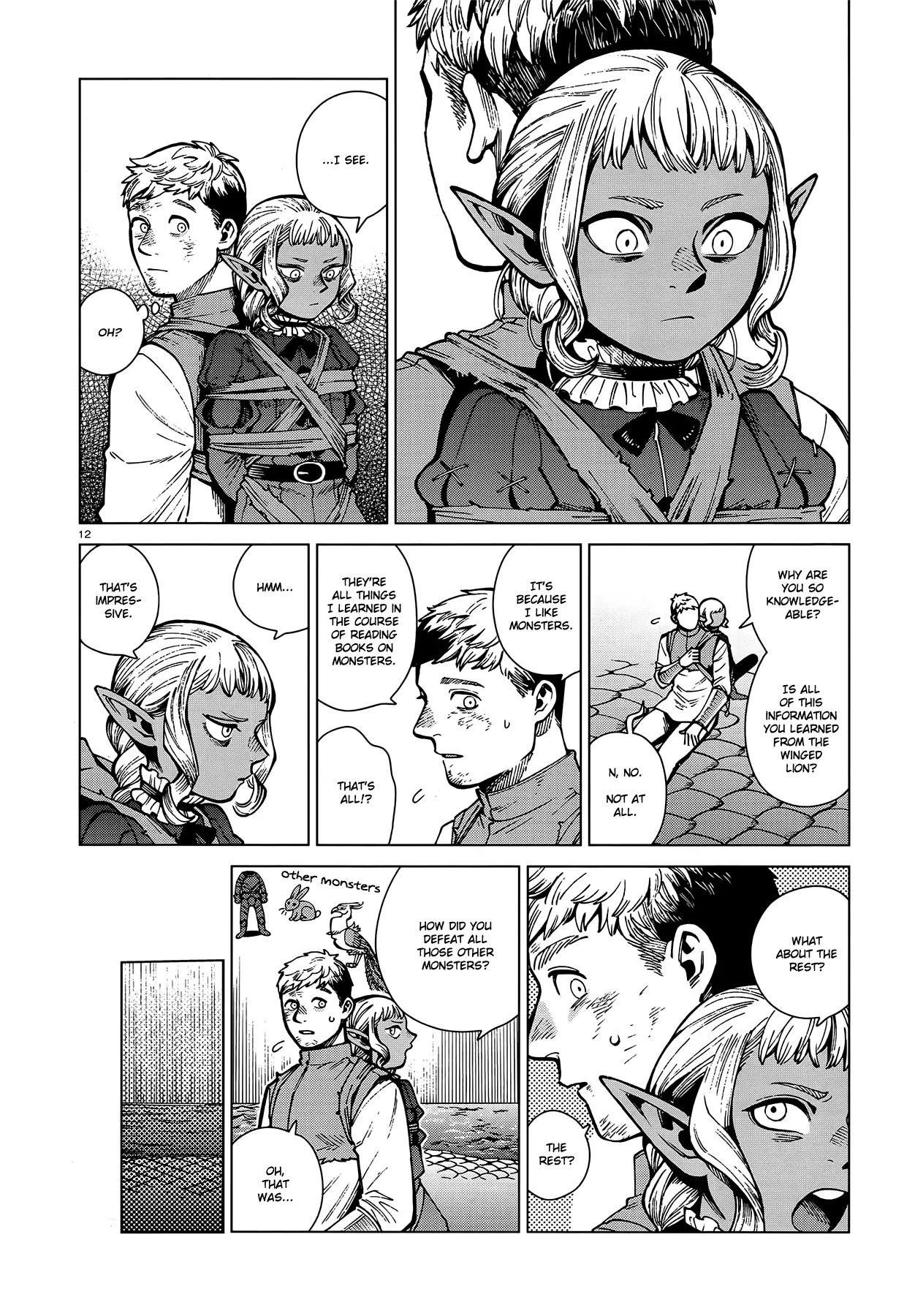 Dungeon Meshi - 71 page 12