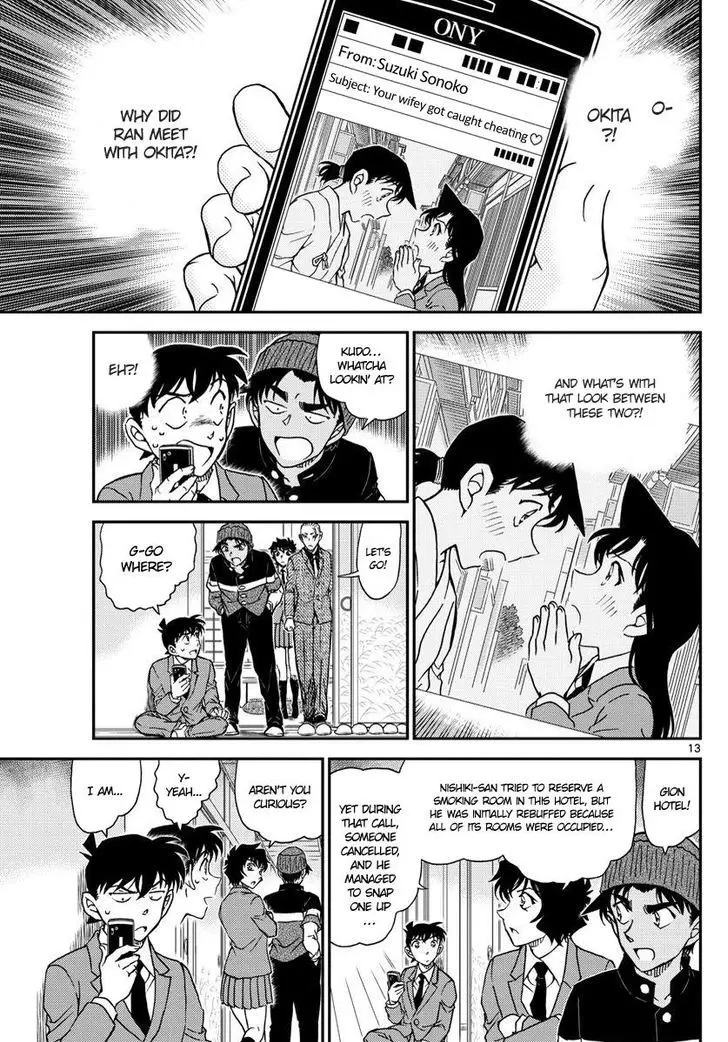 Detective Conan - 1003 page 13