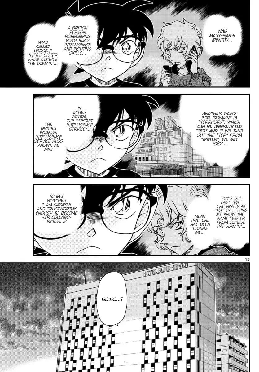 Detective Conan - 1038 page 15