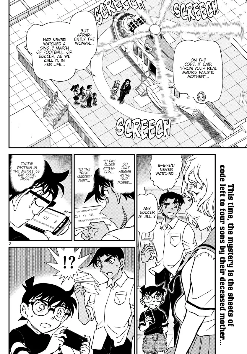 Detective Conan - 1040 page 2