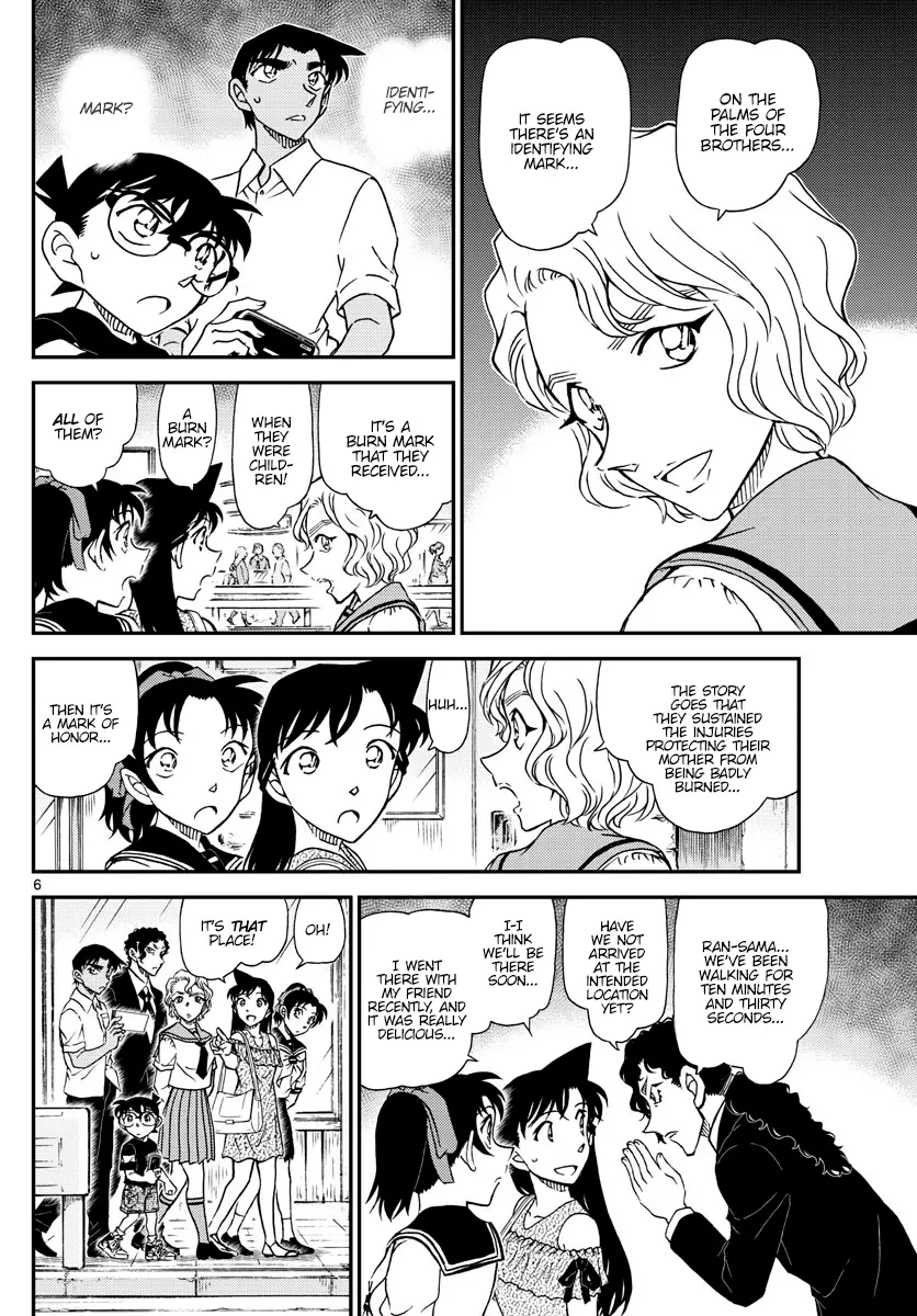 Detective Conan - 1040 page 6