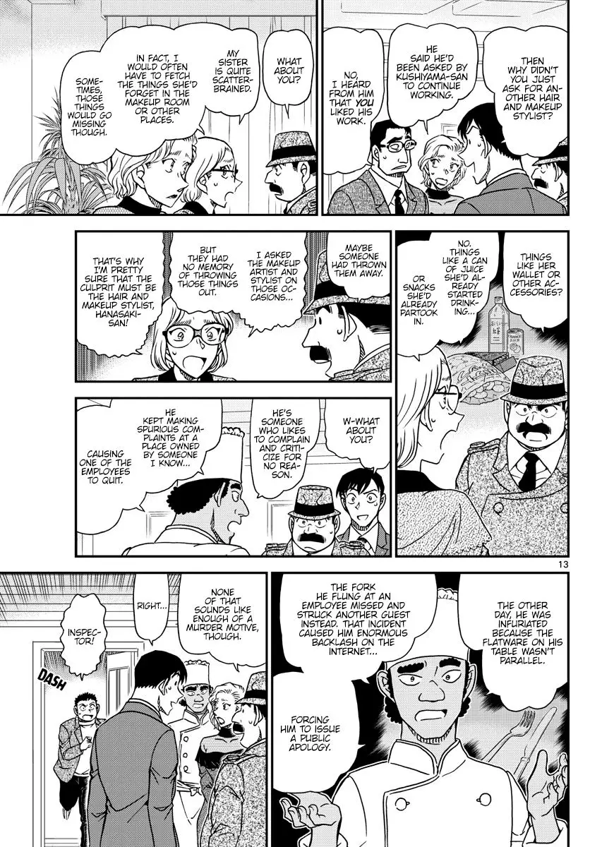 Detective Conan - 1049 page 13