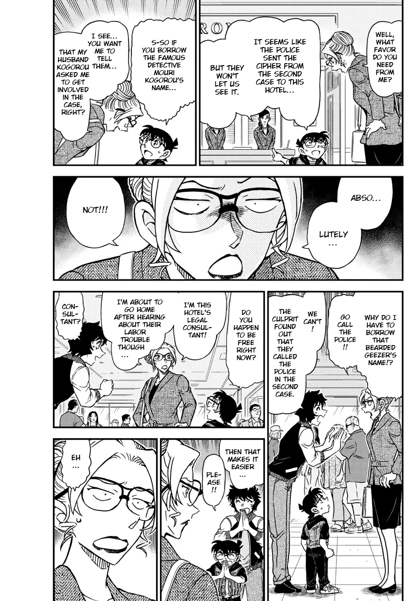 Detective Conan - 1095 page 3-14ec4c26