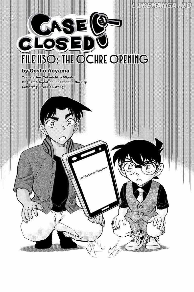 Detective Conan - 1130 page 2-5212df91