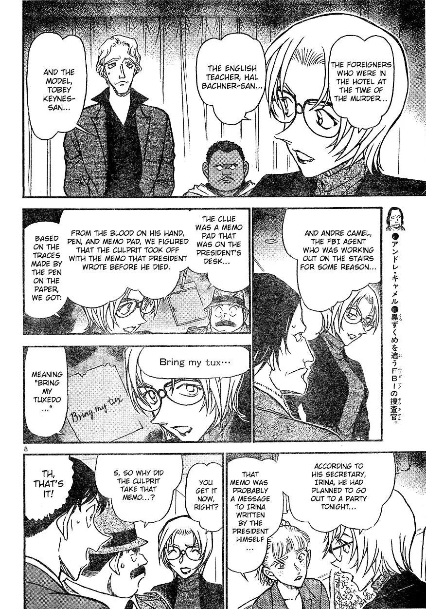 Detective Conan - 608 page 8