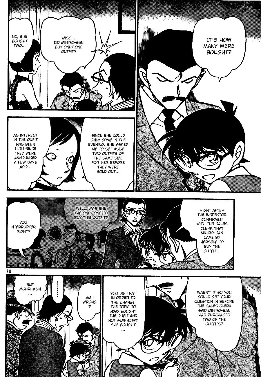 Detective Conan - 698 page 10