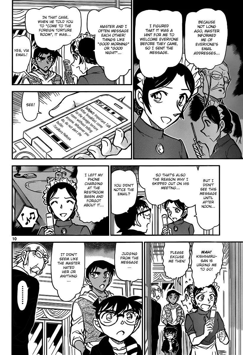Detective Conan - 839 page 10