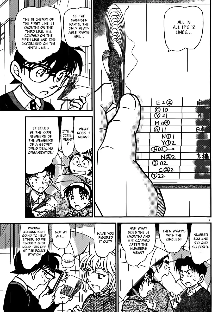 Detective Conan - 879 page 7