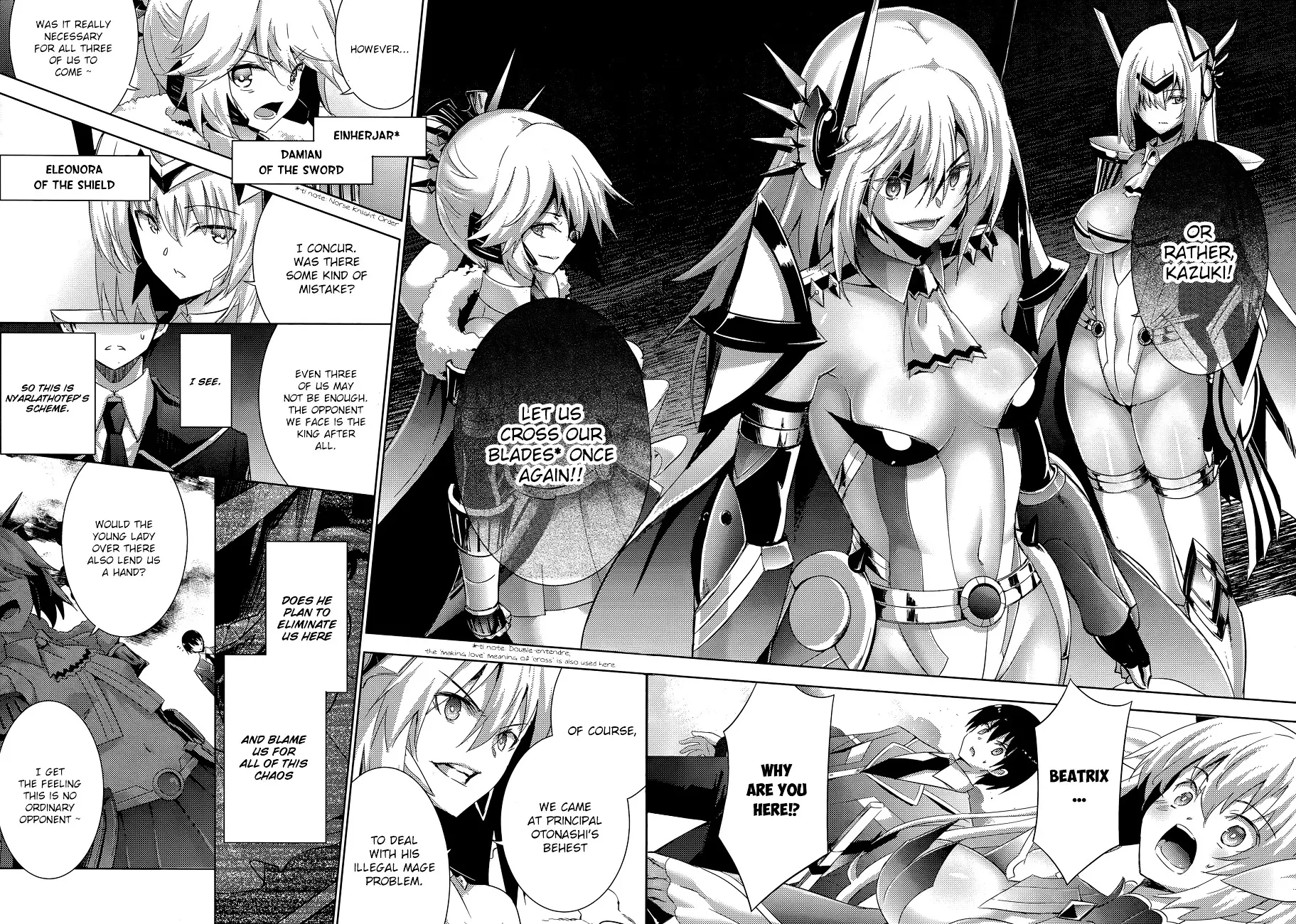 Magika no Kenshi to Shoukan Maou - 36 page 5-66ac4623