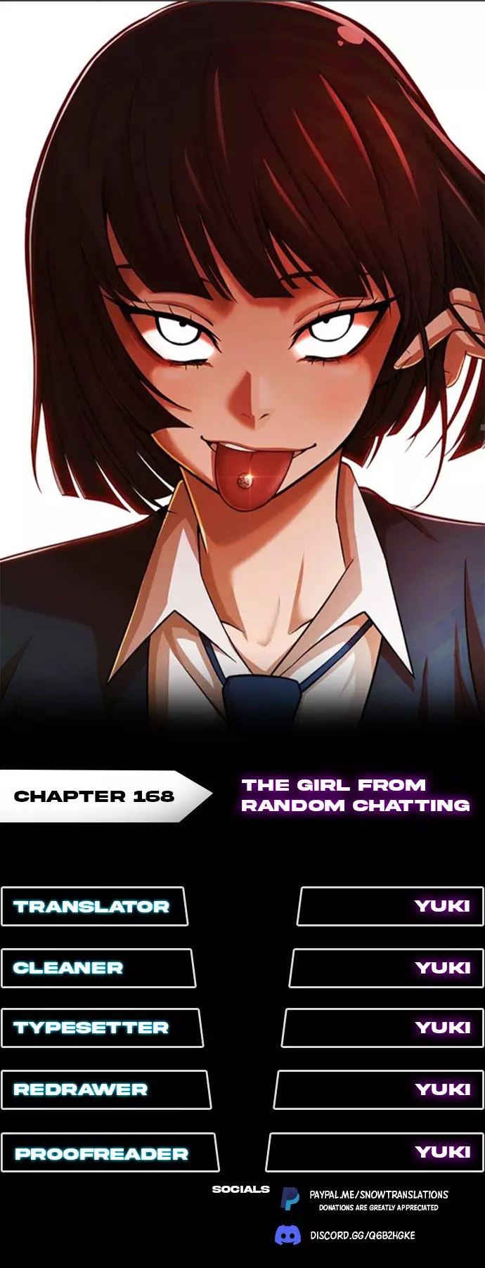 The Girl from Random Chatting! - 168 page 1-e2f0cb22