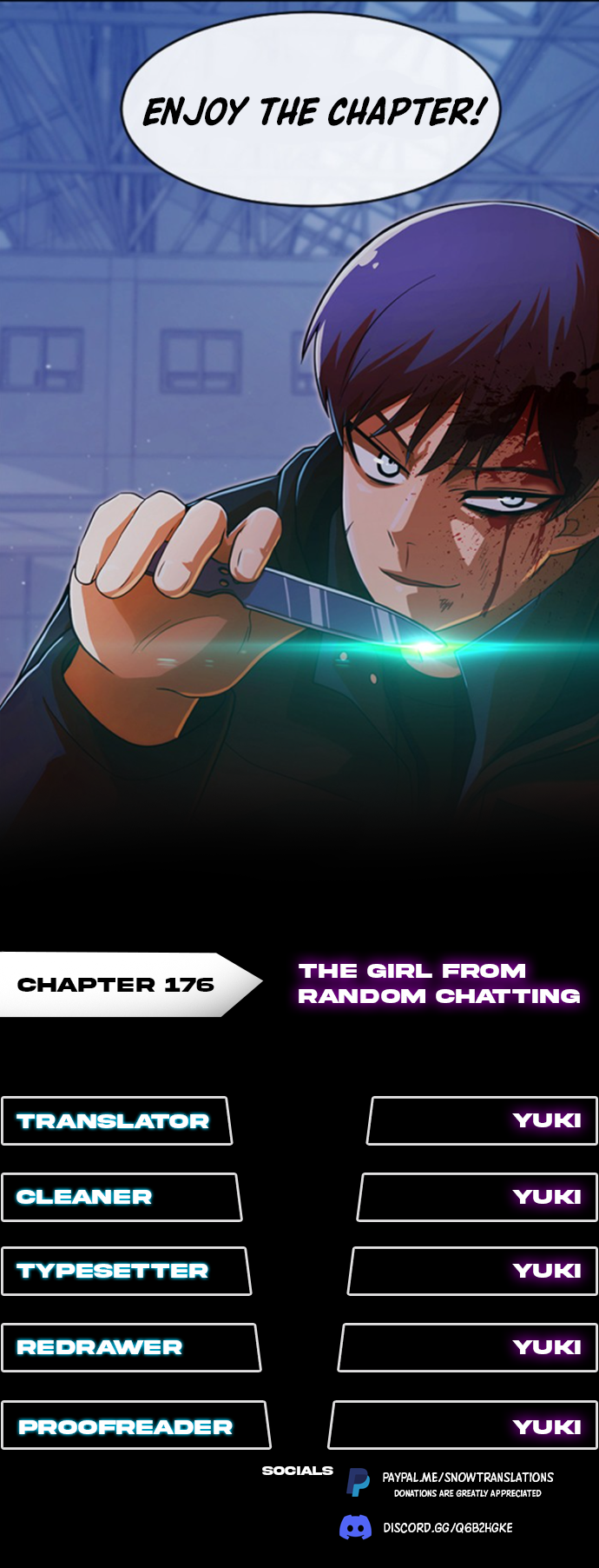 The Girl from Random Chatting! - 176 page 0