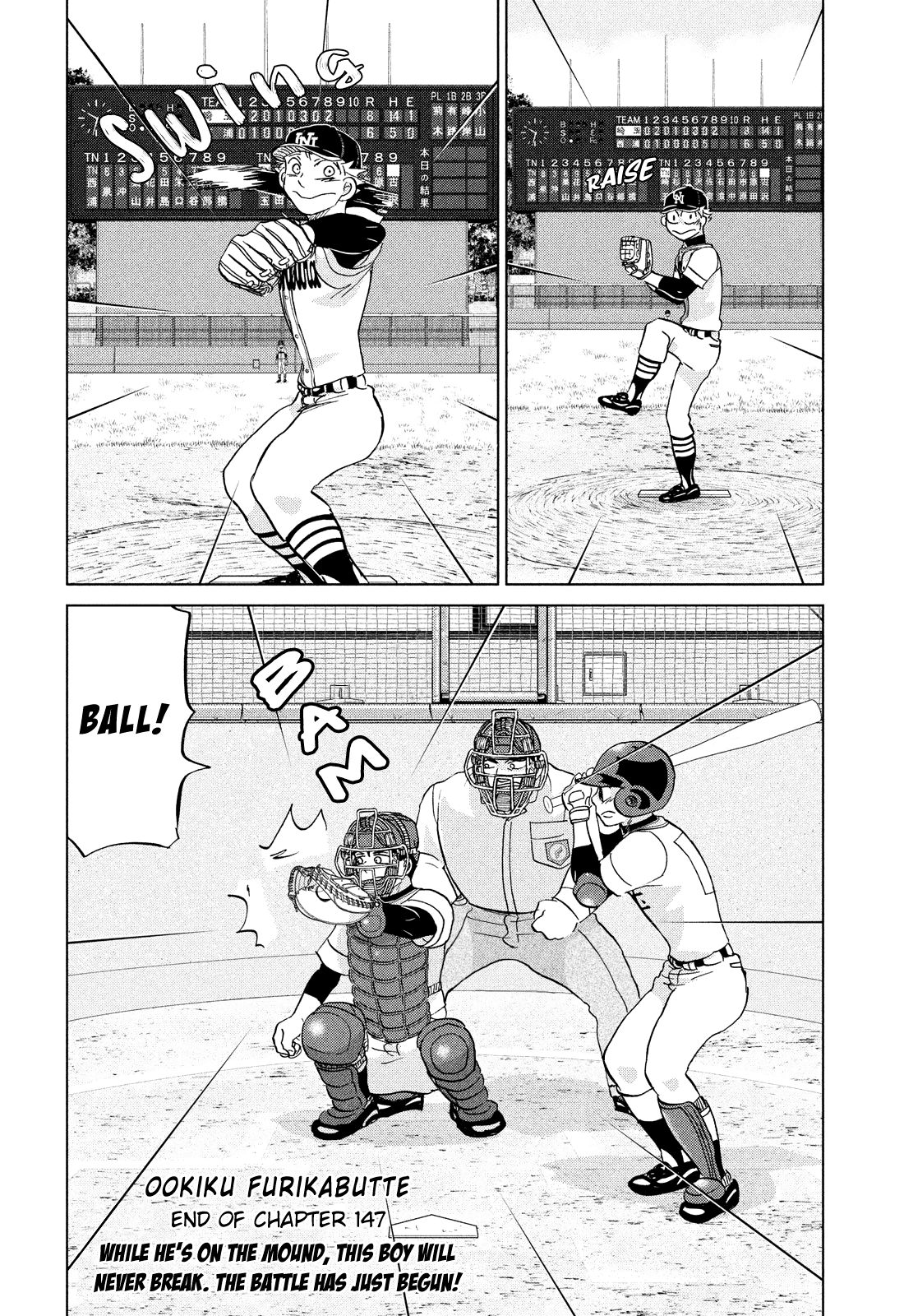 Ookiku Furikabutte - 147 page 36