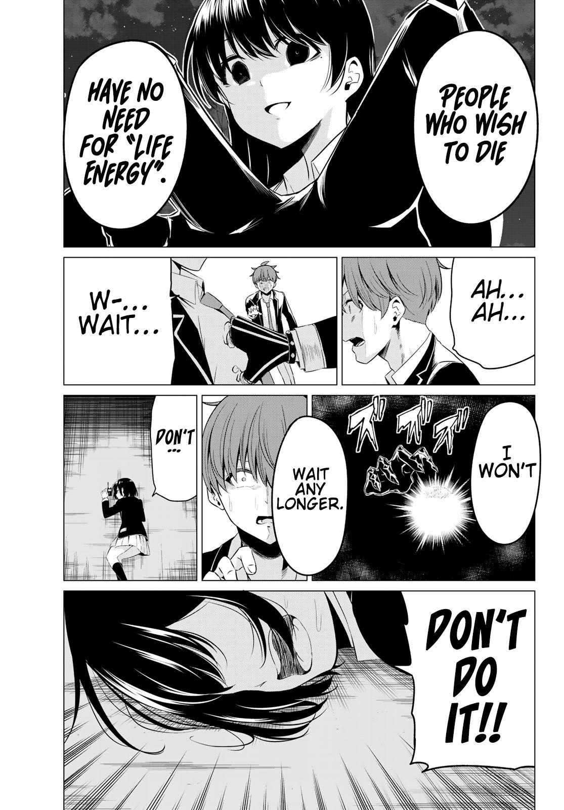 Sekai ka Kanojo ka Erabenai - 36 page 8