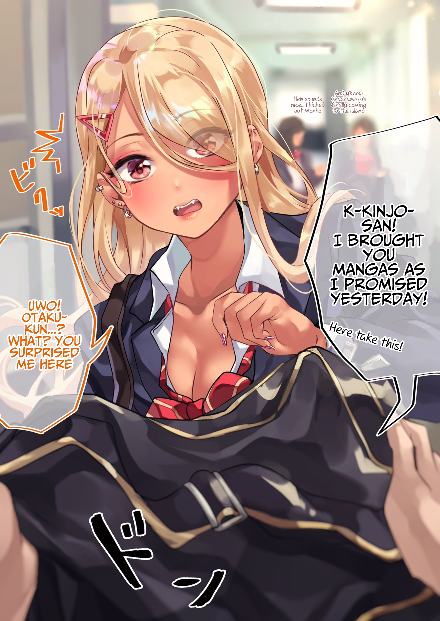 The Story Of An Otaku And A Gyaru Falling In Love - 10 page 1