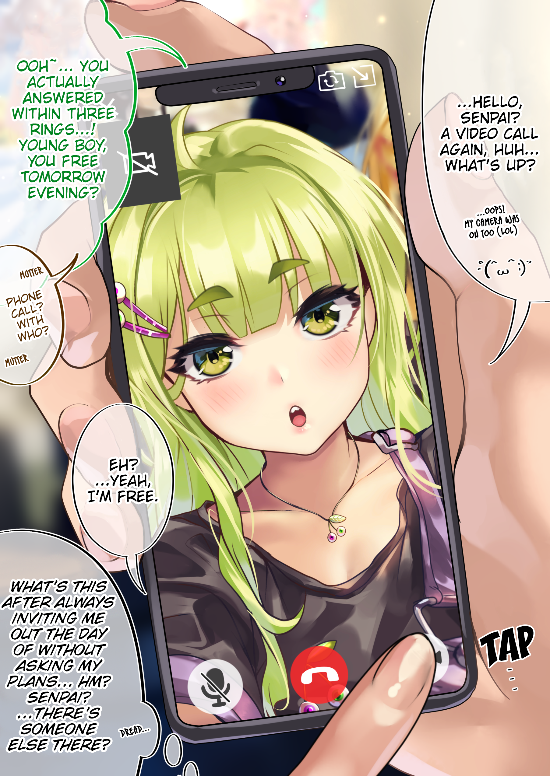 The Story Of An Otaku And A Gyaru Falling In Love - 56 page 1