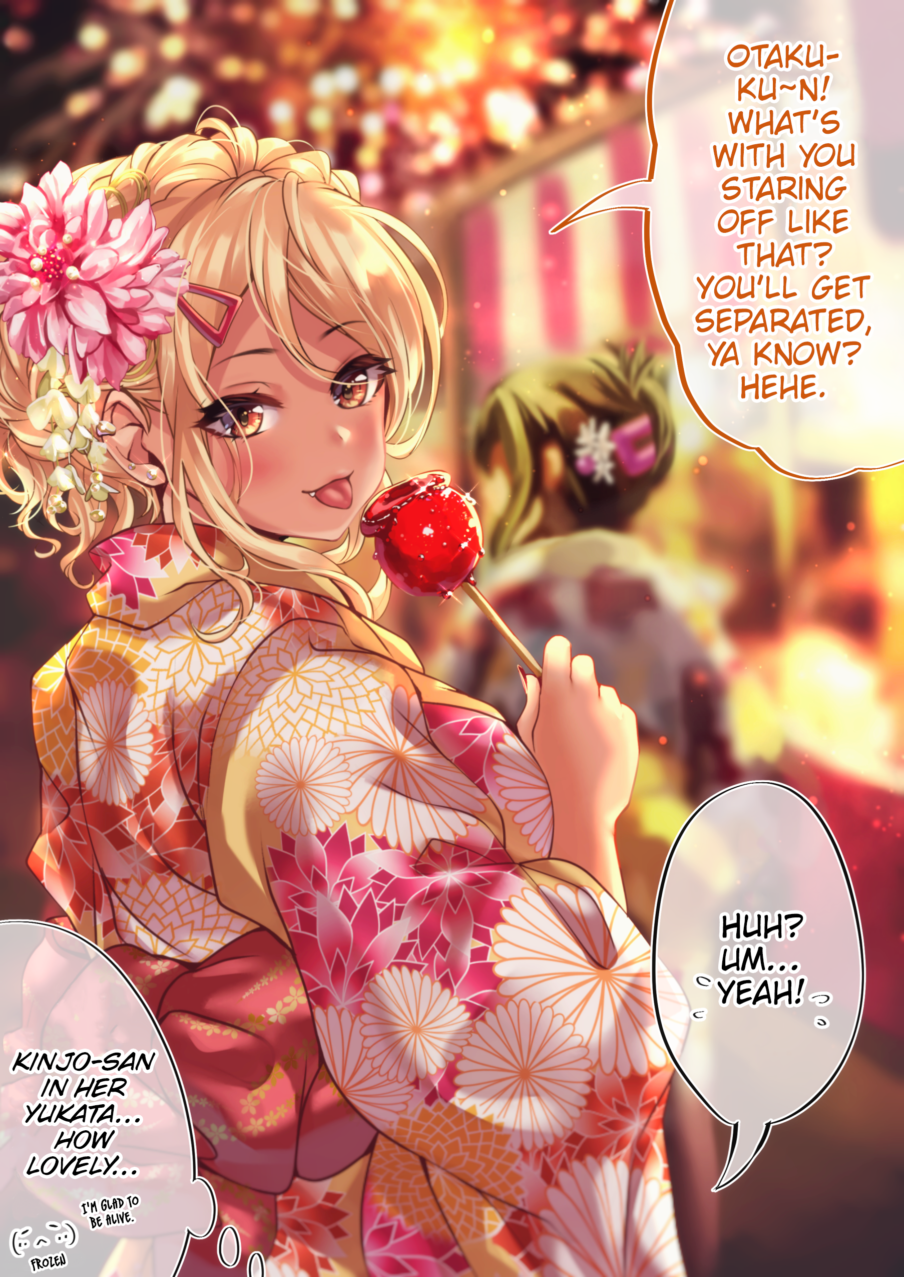 The Story Of An Otaku And A Gyaru Falling In Love - 57 page 1