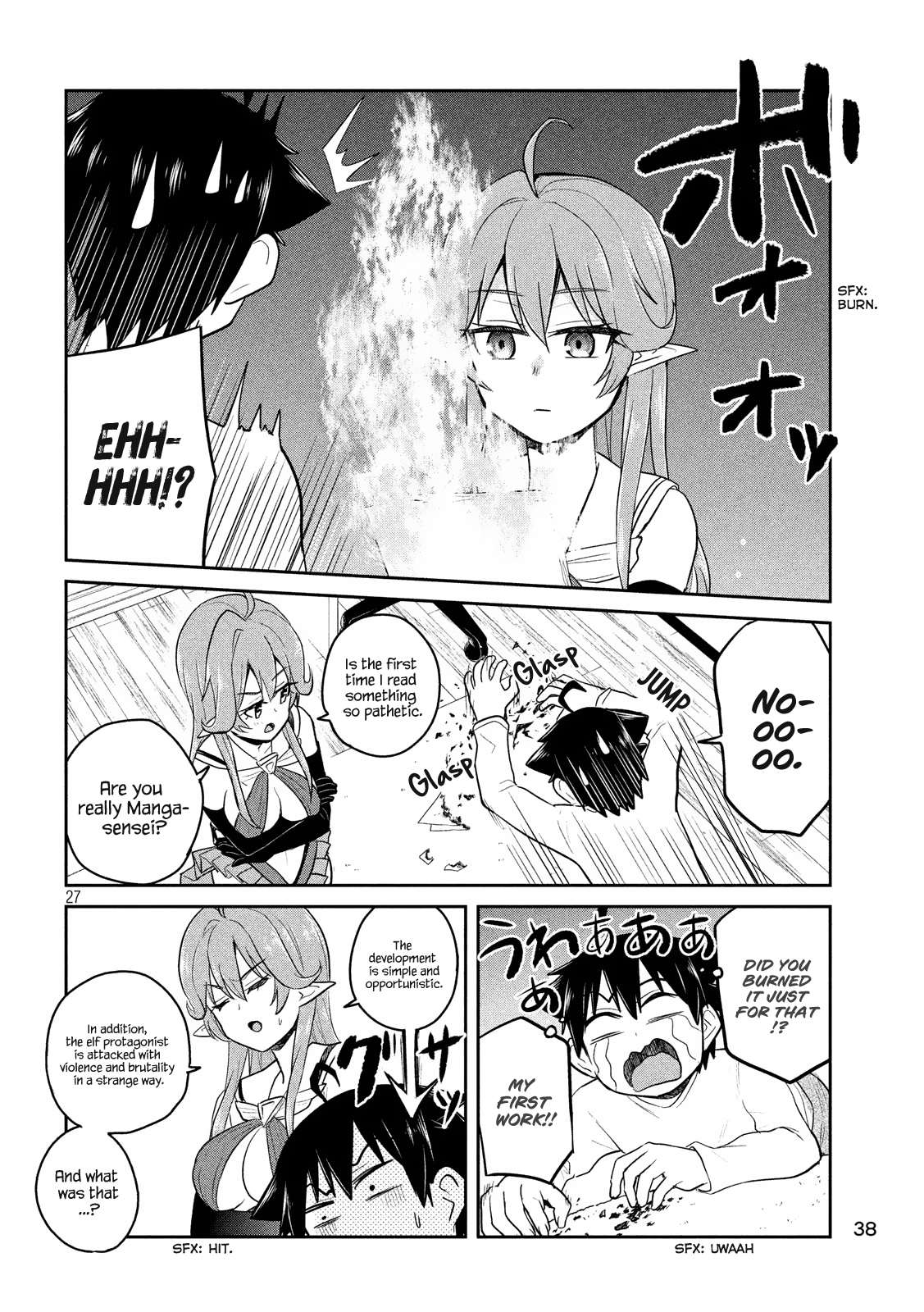 Otaku No Tonari Wa Erufu Desuka? - 1 page 27