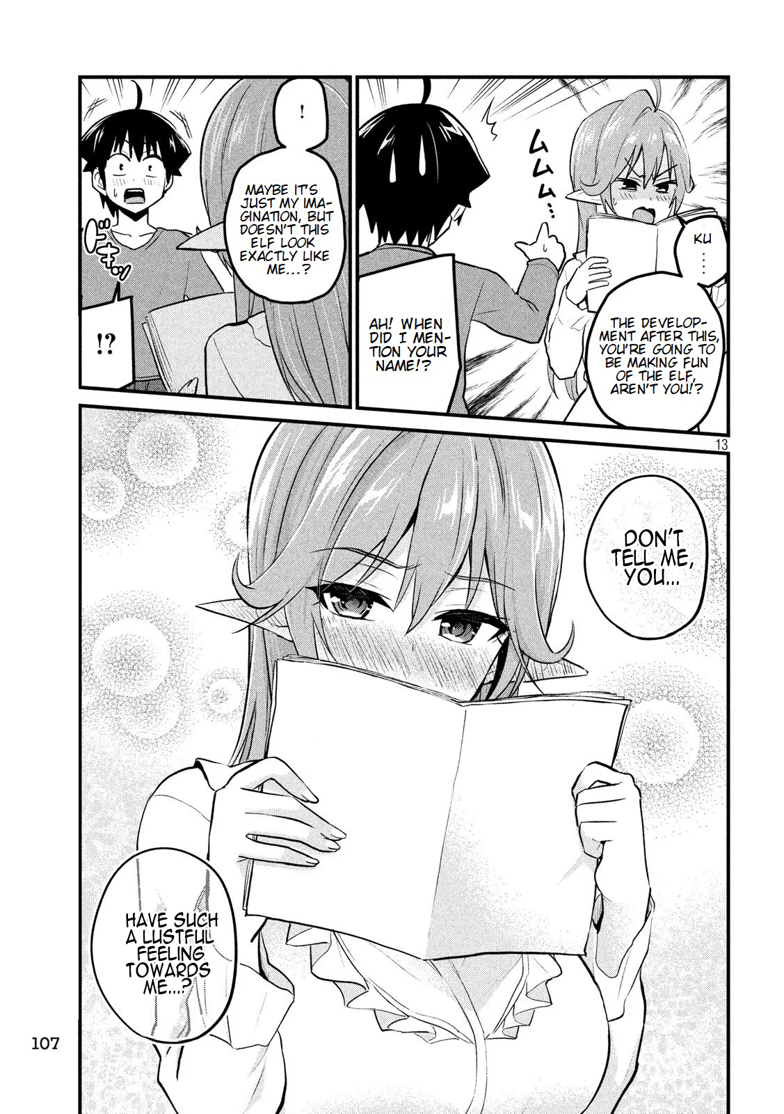 Otaku No Tonari Wa Erufu Desuka? - 7 page 14