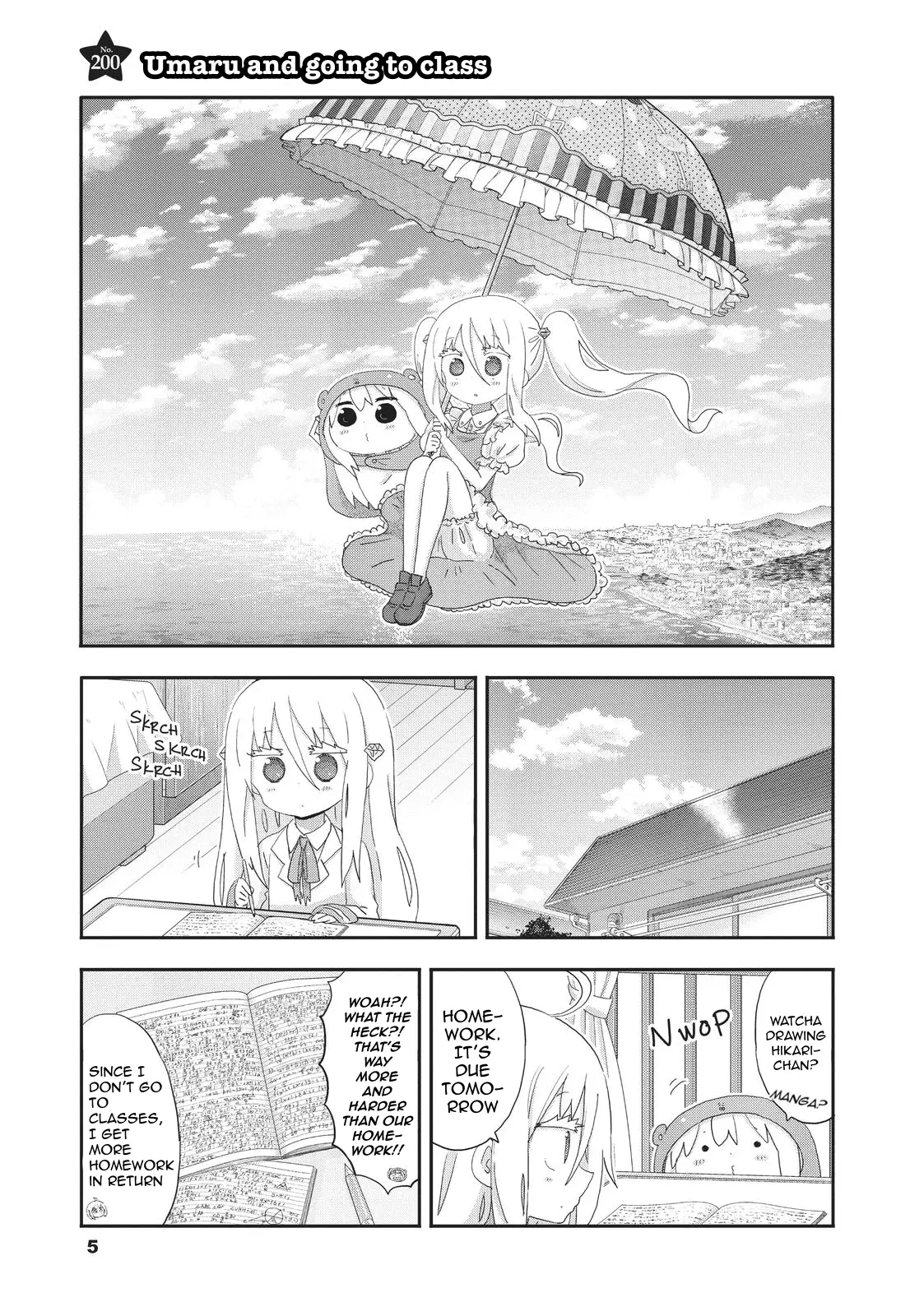 Himouto! Umaru-Chan - 200 page 5
